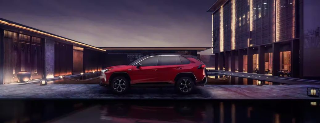 2023 Toyota RAV4 on the road