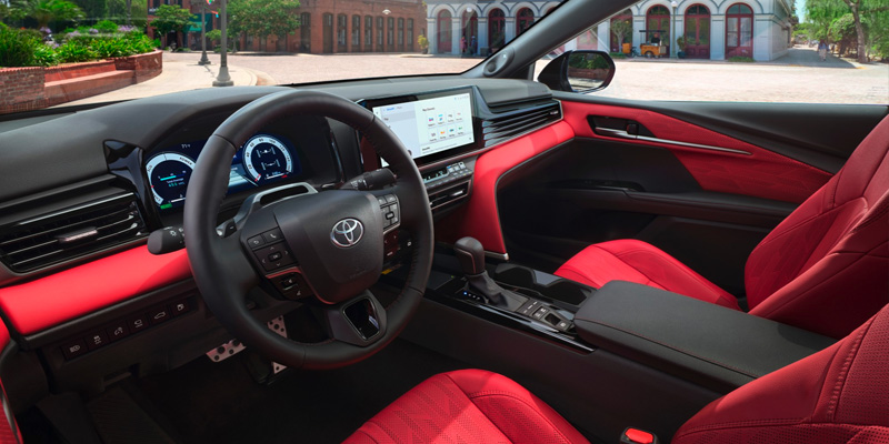 interior tech features of the 2025 toyota in pocatello, id