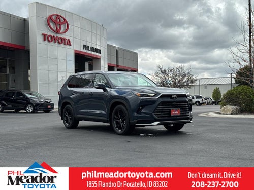 2026 Toyota Grand Highlander Hybrid Hybrid MAX Platinum