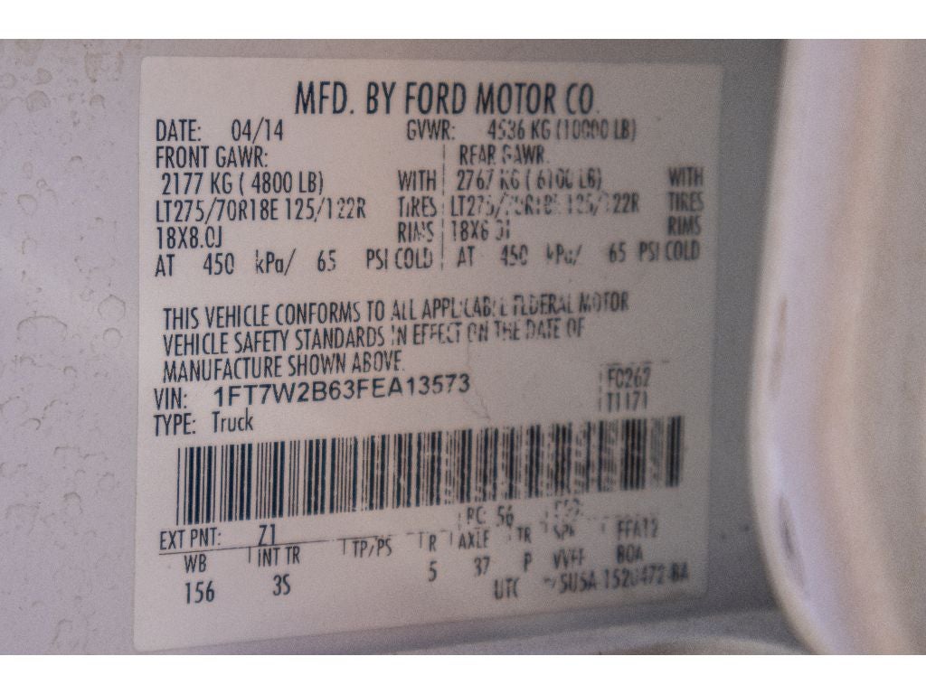 2015 Ford F-250 XLT