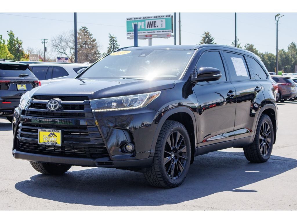 2019 Toyota Highlander SE