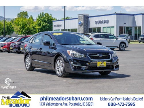 2016 Subaru Impreza 2.0i Premium