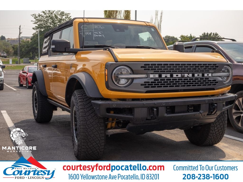 2022 Ford Bronco Advanced Badlands Sasquatch