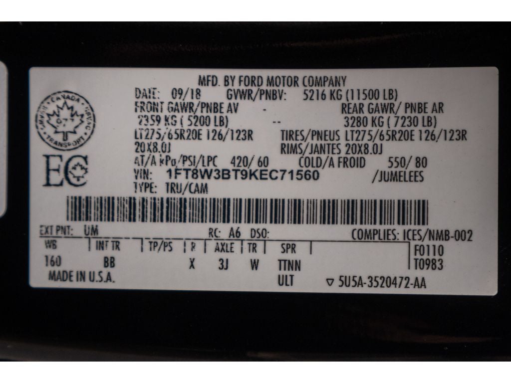 2019 Ford F-350 Platinum