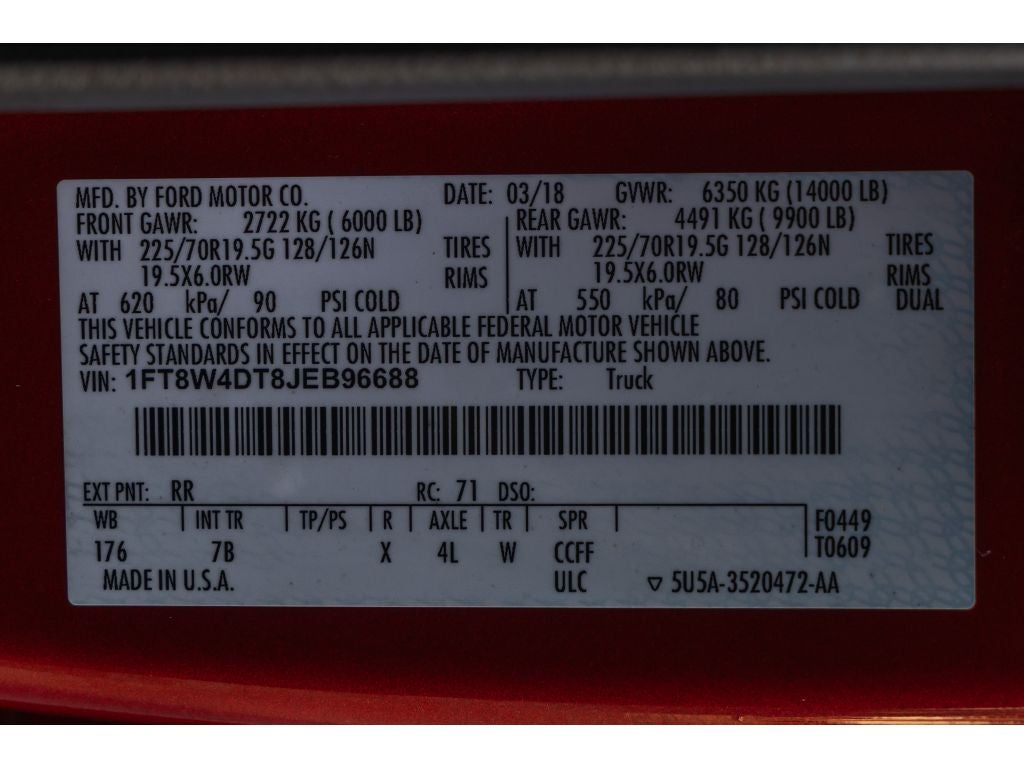 2018 Ford F-450 Platinum