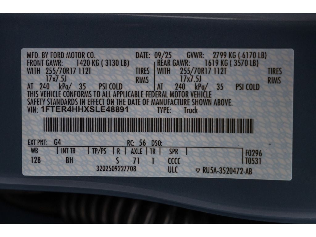 2025 Ford Ranger XLT