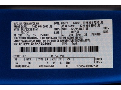 2019 Ford F-150 Base