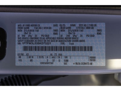 2025 Ford F-150 XLT 5.0 Liter V-8