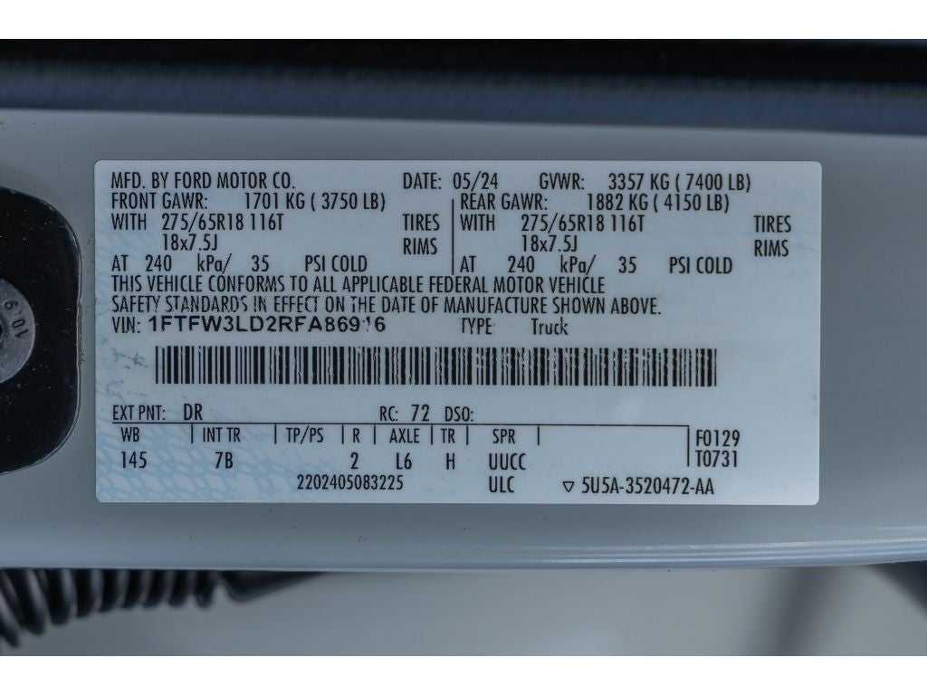 2024 Ford F-150 XLT Powerboost Hybrid