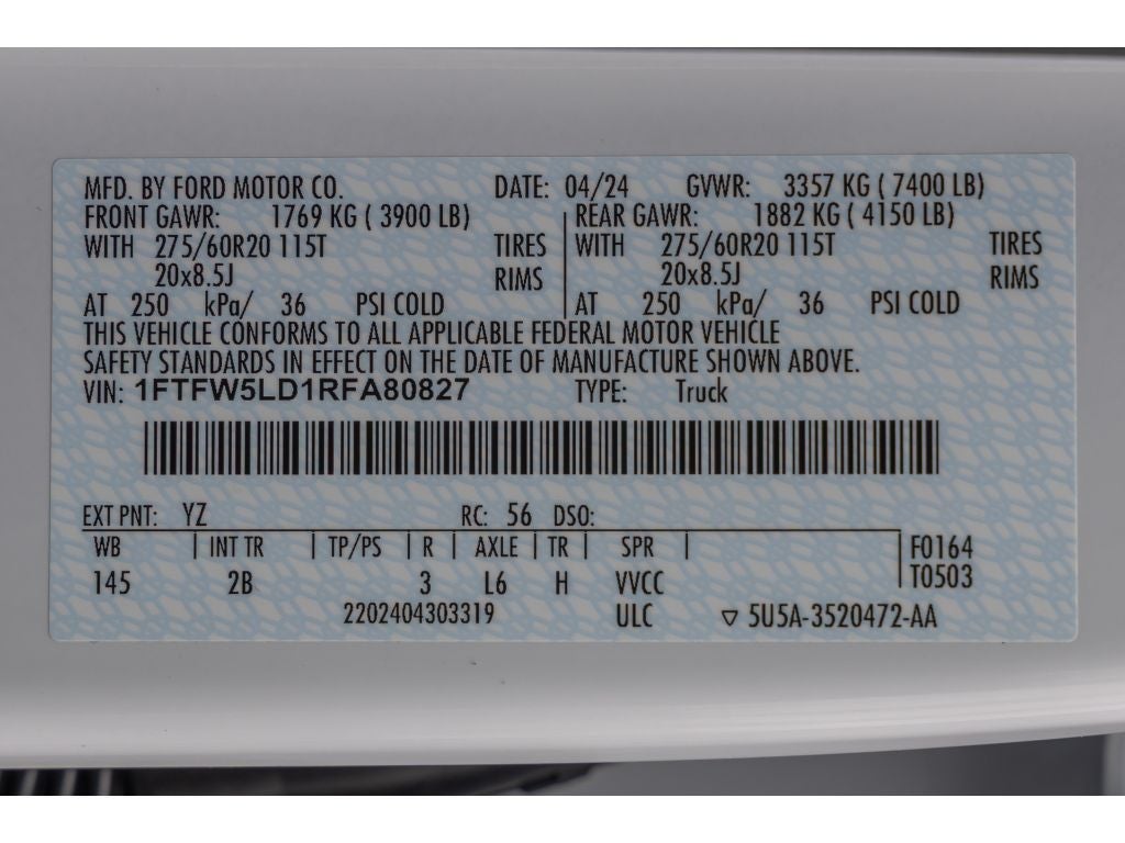 2024 Ford F-150 Lariat Hybrid Powerboost