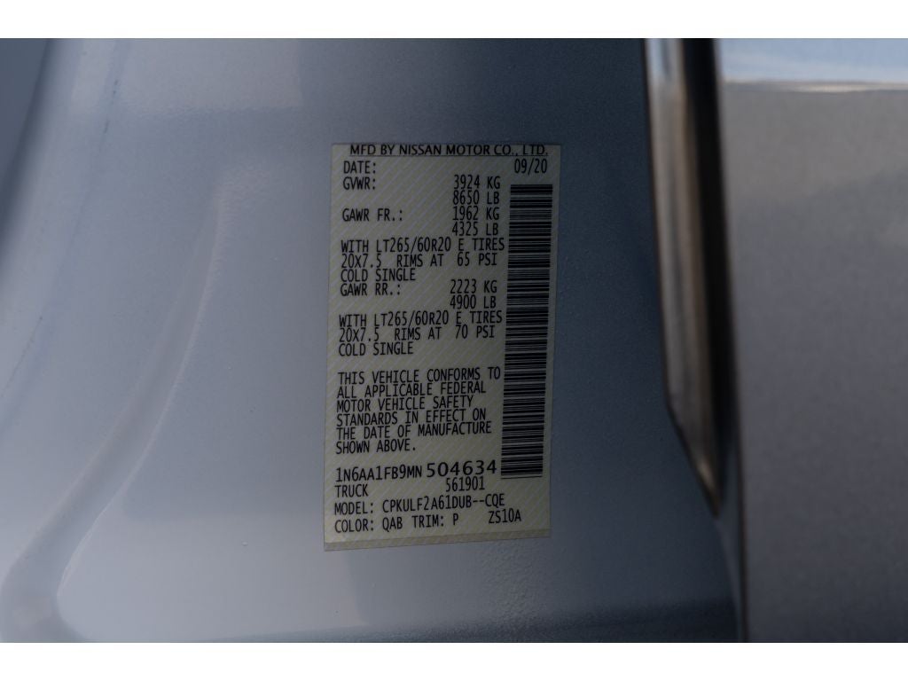 2021 Nissan Titan XD Platinum Reserve 4x4