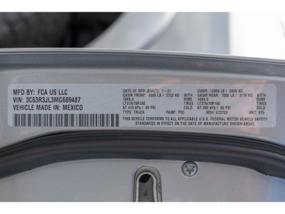 2021 RAM 3500 Laramie