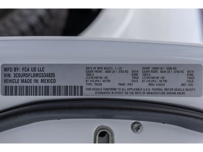 2021 RAM 2500 Laramie