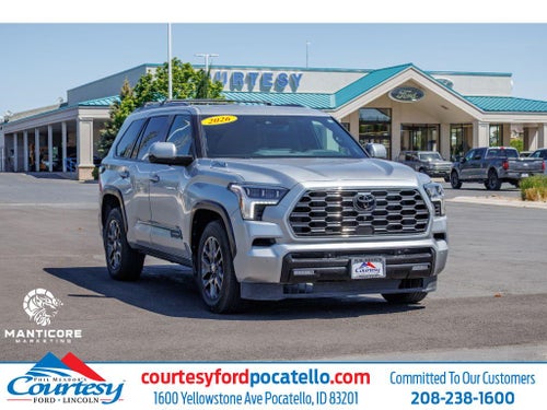 2026 Toyota Sequoia Platinum