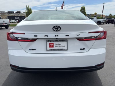 2026 Toyota Camry Hybrid LE