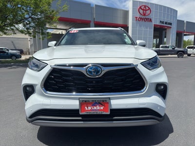2022 Toyota Highlander Hybrid Hybrid Platinum
