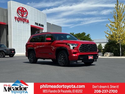 2026 Toyota Sequoia Platinum