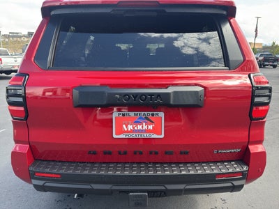 2026 Toyota 4Runner i-FORCE MAX 4Runner TRD Off-Road Premium